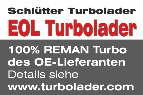 SCHLÜTTER TURBOLADER Lader, Aufladung 172-06670EOL
